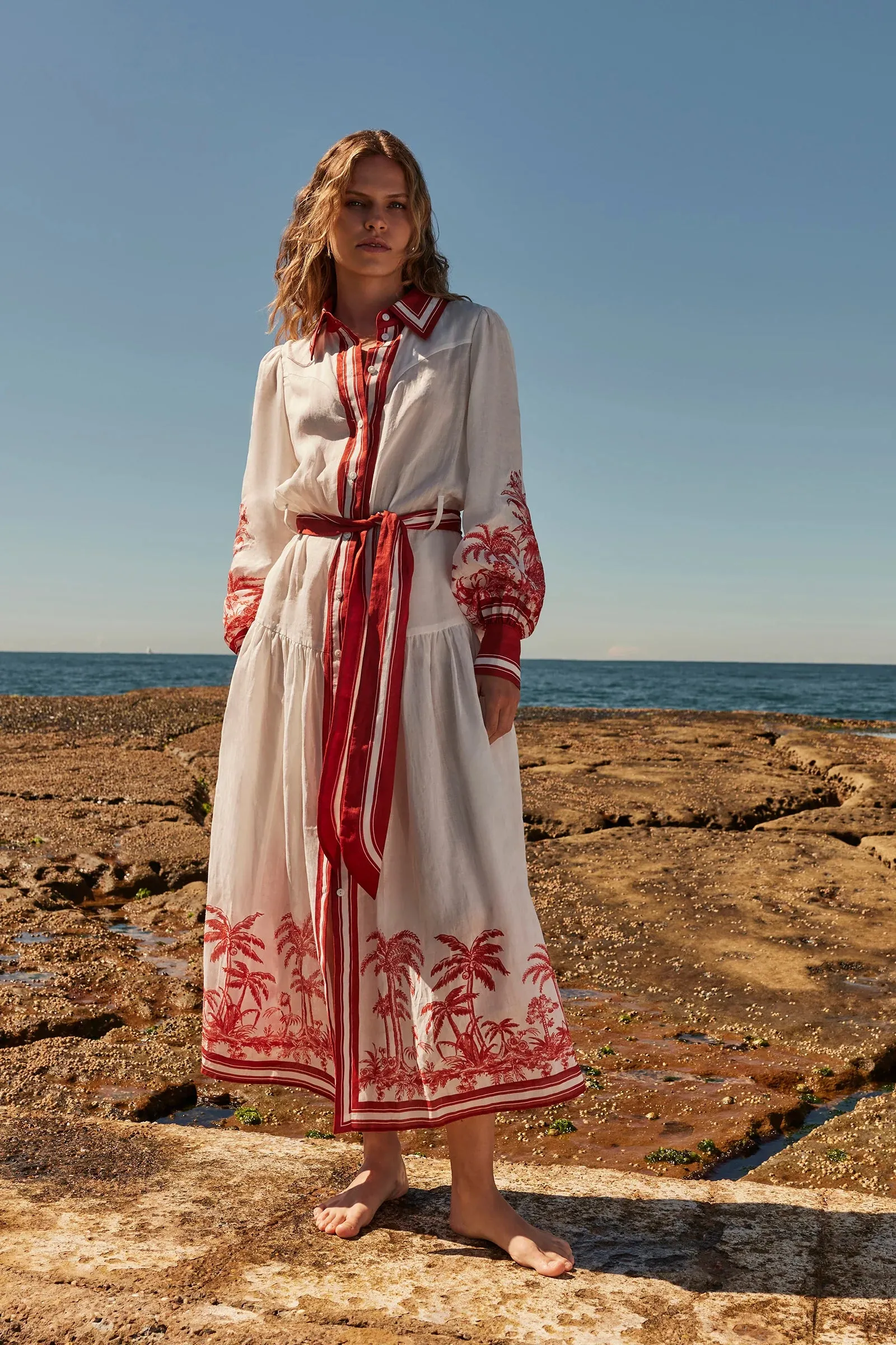 BLYTHE MIDI SHIRT DRESS