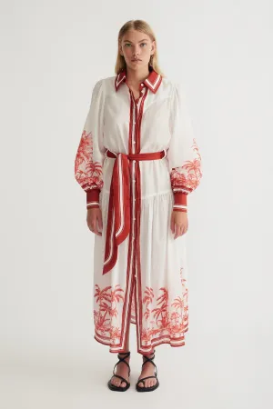 BLYTHE MIDI SHIRT DRESS