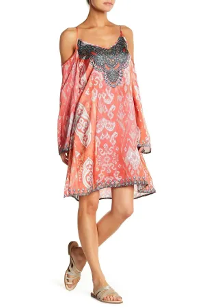 Cold Shoulder Summer Dresses 1465-1426