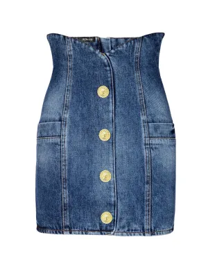 OCHO Denim Mini Skirt